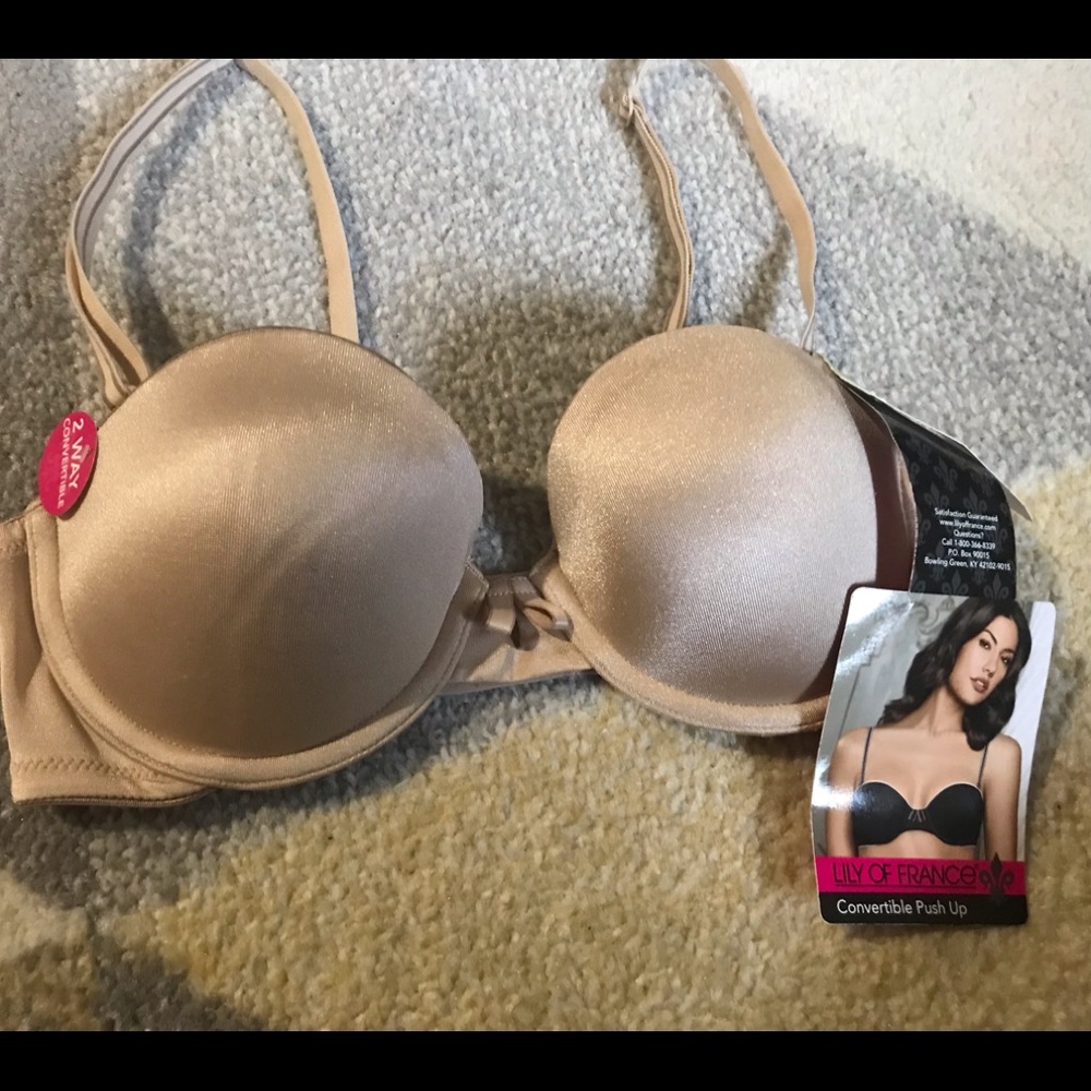 Convertible PushUp Bra 34B